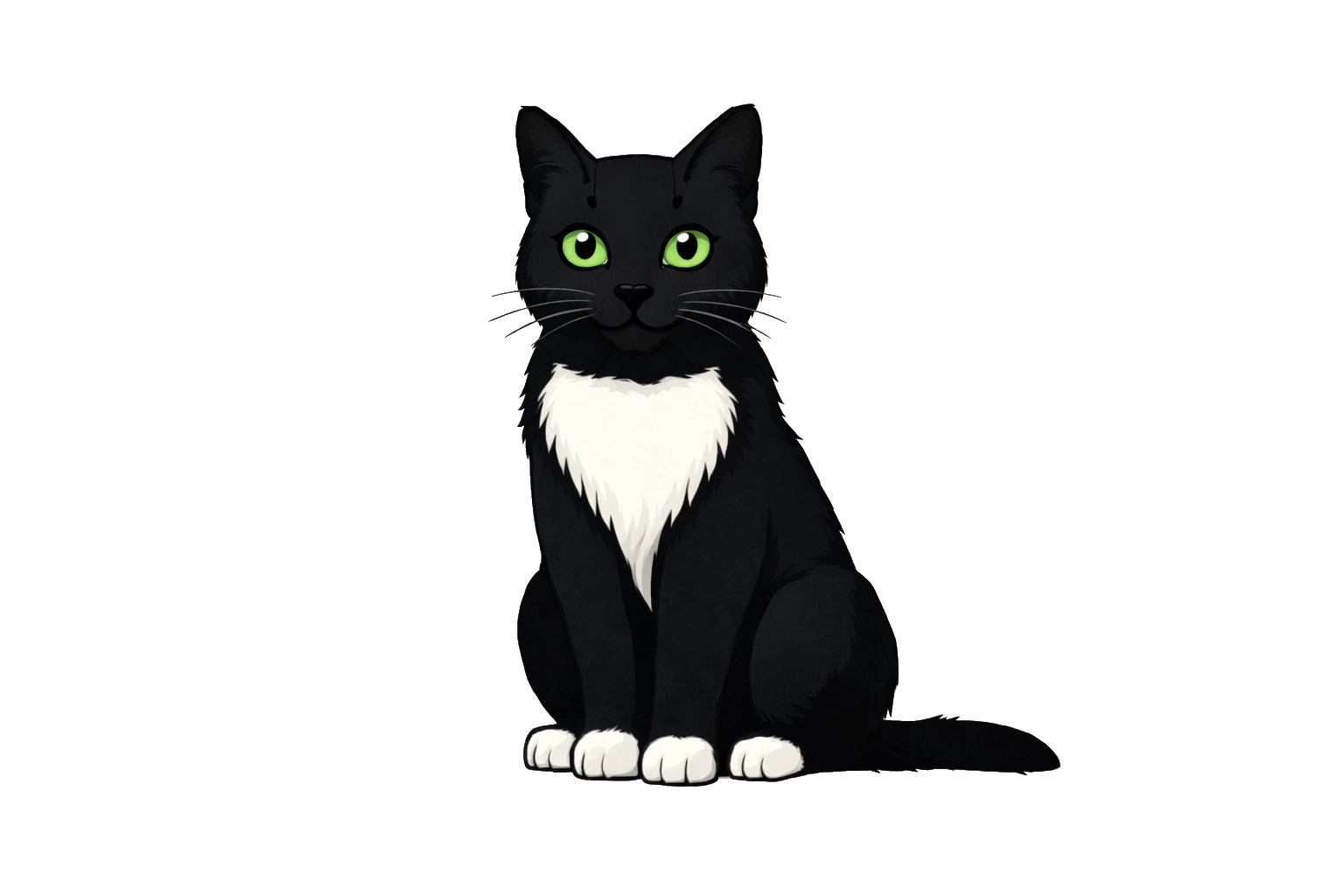 Merlin, the neighborhood cat